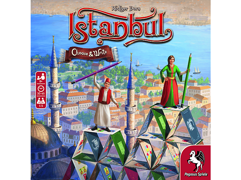PEGASUS SPIELE Istanbul – Choose & Write Familienspiel Mehrfarbig PEGASUS SPIELE Istanbul – Choose & Write Familienspiel Mehrfarbig von PEGASUS SPIELE