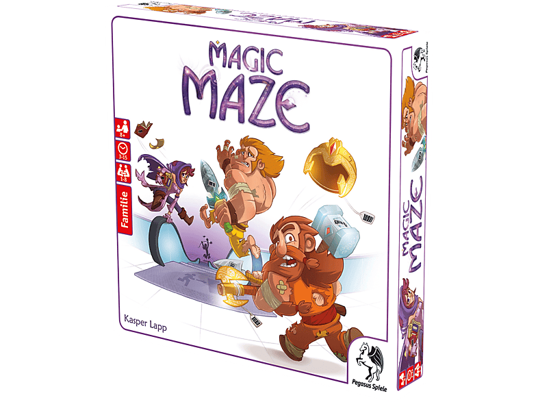 PEGASUS SPIELE Magic Maze Brettspiel Mehrfarbig von PEGASUS SPIELE