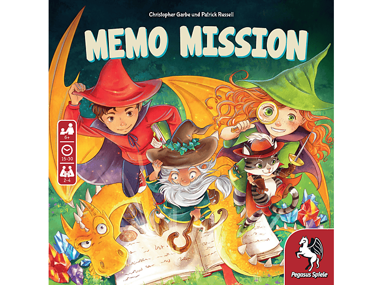 PEGASUS SPIELE Memo Mission Kinderspiel Mehrfarbig PEGASUS SPIELE Memo Mission Kinderspiel Mehrfarbig von PEGASUS SPIELE