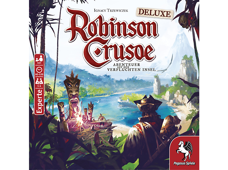 PEGASUS SPIELE Robinson Crusoe Deluxe Edition Brettspiel Mehrfarbig von PEGASUS SPIELE