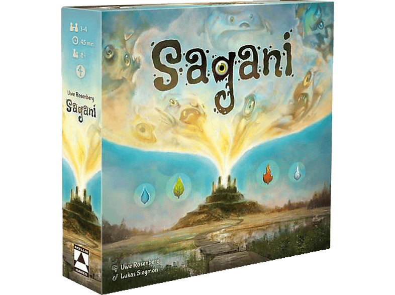 PEGASUS SPIELE Sagani Gesellschaftsspiel Mehrfarbig von PEGASUS SPIELE
