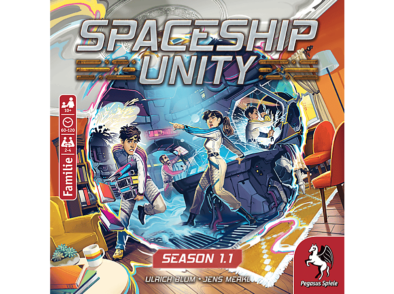 PEGASUS SPIELE Spaceship Unity – Season 1.1 Brettspiel Mehrfarbig von PEGASUS SPIELE
