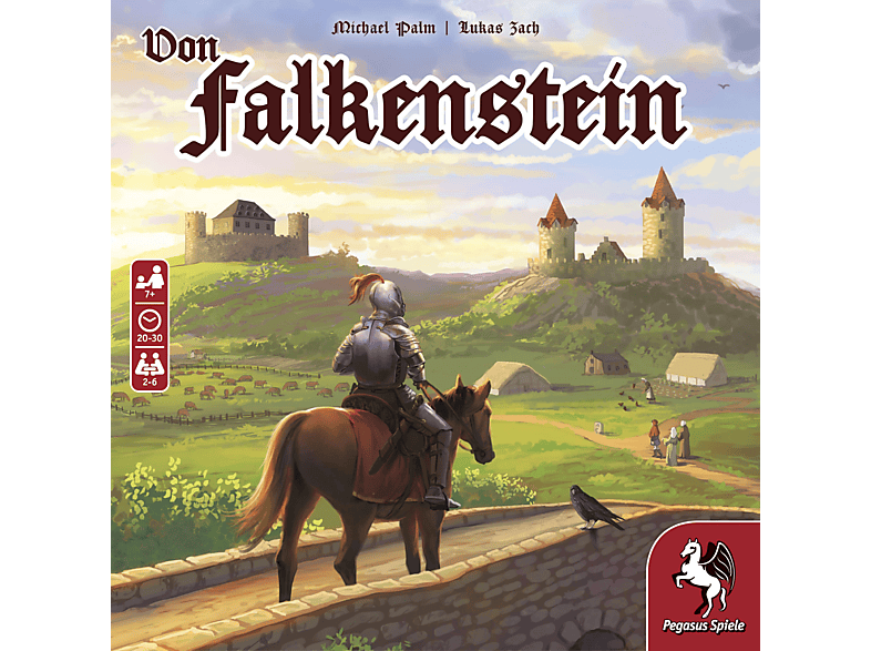 PEGASUS SPIELE Von Falkenstein Brettspiel Mehrfarbig von PEGASUS SPIELE