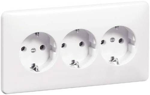 PEHA by Honeywell 1fach Komplett Steckdose Weiß 498211 von PEHA by Honeywell