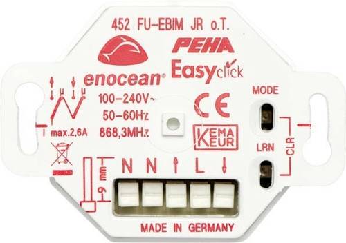PEHA by Honeywell Einsatz Funk-Empfänger Weiß 366576 von PEHA by Honeywell