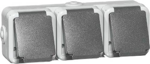 PEHA by Honeywell Komplett Steckdose Grau 295341 von PEHA by Honeywell