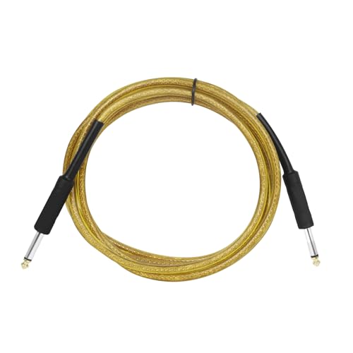 PEILINZE Gitarren-Verstärkerkabel, 6,35 mm auf 6,35 mm Stereo-Verstärker, Gitarrenkabel für Studio-Monitore, Gitarrenkeyboard-Mixer PEILINZE Gitarren-Verstärkerkabel, 6,35 mm auf 6,35 mm Stereo-Verstärker, Gitarrenkabel für Studio-Monitore, Gitarrenkeyboard-Mixer von PEILINZE