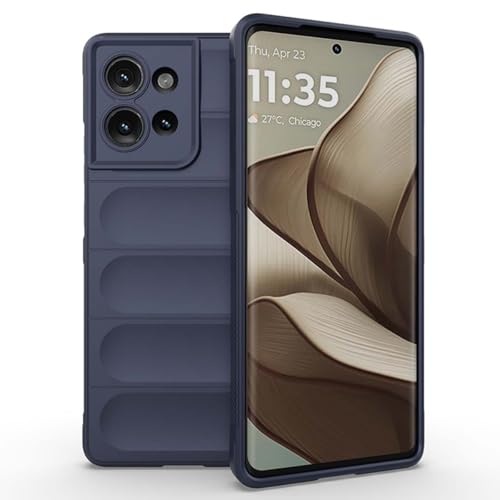 PEIYE Hülle für Motorola Edge 50 5G, Stoßfeste Handyhülle aus Weichem Silikon-TPU, mit Bumper und Rutschfestem Seitengriff, Schutzhülle für Optimalen Schutz, Cover Case -Dunkelblau PEIYE Hülle für Motorola Edge 50 5G, Stoßfeste Handyhülle aus Weichem Silikon-TPU, mit Bumper und Rutschfestem Seitengriff, Schutzhülle für Optimalen Schutz, Cover Case -Dunkelblau von PEIYE
