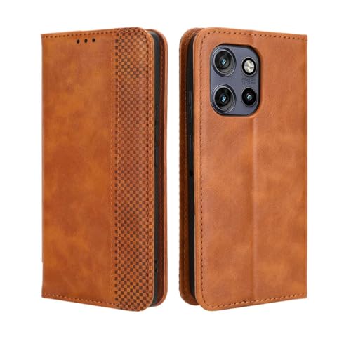 PEIYE Hülle für Motorola Edge 50 Neo, Wallet Klappbar Lederhülle Flip Cover Case, Schutzhülle Handyhülle mit Kartenfach und Geldfach, TPU-Innenteil, Magnetverschluss, Standfunktion -Braun PEIYE Hülle für Motorola Edge 50 Neo, Wallet Klappbar Lederhülle Flip Cover Case, Schutzhülle Handyhülle mit Kartenfach und Geldfach, TPU-Innenteil, Magnetverschluss, Standfunktion -Braun von PEIYE