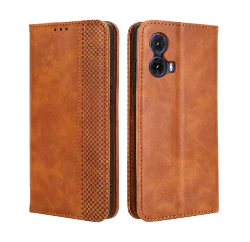 PEIYE Hülle für Motorola Moto G85 5G, Wallet Klappbar Lederhülle Flip Cover Case, Schutzhülle Handyhülle mit Kartenfach und Geldfach, TPU-Innenteil, Magnetverschluss, Standfunktion -Braun PEIYE Hülle für Motorola Moto G85 5G, Wallet Klappbar Lederhülle Flip Cover Case, Schutzhülle Handyhülle mit Kartenfach und Geldfach, TPU-Innenteil, Magnetverschluss, Standfunktion -Braun von PEIYE