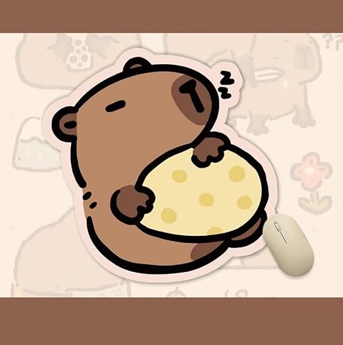 PEKNUX Capybara Mauspad, Büro, Computer, Schreibtischunterlage, Armband, Klein, Niedlich PEKNUX Capybara Mauspad, Büro, Computer, Schreibtischunterlage, Armband, Klein, Niedlich von PEKNUX