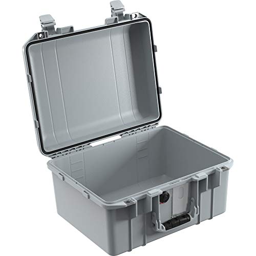 PELI 1507 Air Leichter Schutzkoffer für den Transport von DSLR Kamera und Drohnen Equipment, Wasser- und Staubdicht, 24L Volumen, Ohne Schaumstoffeinlage, Farbe: Silber PELI 1507 Air Leichter Schutzkoffer für den Transport von DSLR Kamera und Drohnen Equipment, Wasser- und Staubdicht, 24L Volumen, Ohne Schaumstoffeinlage, Farbe: Silber von PELI