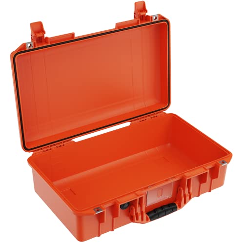 PELI 1525 Air Leichter Schutzkoffer für DSLR Kamera-Kardanringe und Zerbrechliches Equipment, Wasser- und Staubdicht, 26L Volumen, Schaumstoffeinlage, Farbe: Orange von PELI