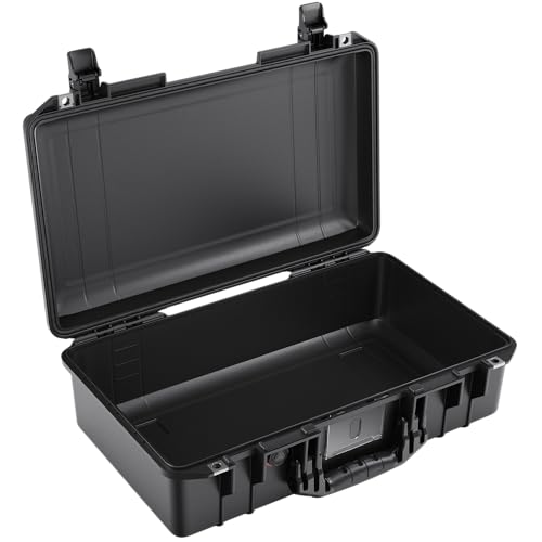 PELI 1525 Air Leichter Schutzkoffer für Kamera Equipment und Drohnenausrüstung, Wasser- und Staubdicht, 26L Volumen, Ohne Schaumstoffeinlage, Farbe: Schwarz PELI 1525 Air Leichter Schutzkoffer für Kamera Equipment und Drohnenausrüstung, Wasser- und Staubdicht, 26L Volumen, Ohne Schaumstoffeinlage, Farbe: Schwarz von PELI
