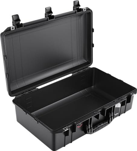 PELI 1555 Air Leichter Schutzkoffer für DSLR und Spiegelloses Kamera Equipment, Wasser- und Staubdicht, 36L Volumen, Ohne Schaum, Schwarz PELI 1555 Air Leichter Schutzkoffer für DSLR und Spiegelloses Kamera Equipment, Wasser- und Staubdicht, 36L Volumen, Ohne Schaum, Schwarz von PELI