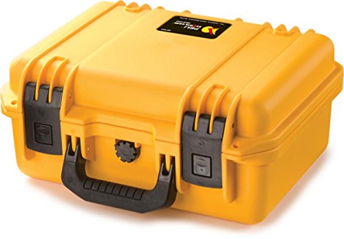 PELI Storm IM2100 Robuster Schutzkoffer für Fotoausrüstung, 12L Volumen, Mit Schaumeinlage (anpassbar), Farbe: Gelb von PELI