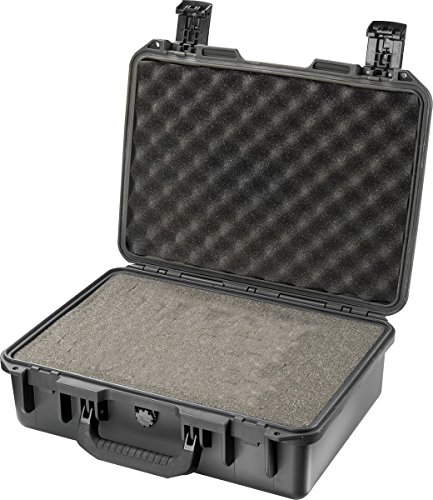 PELI Storm IM2300 Wasserdichter Kamerakoffer für Dronen und Fragiles Equipment, Wasser- und Staubdicht, 20L Volumen, Mit Schaumstoffeinlage (Anpassbar), Schwarz von PELI