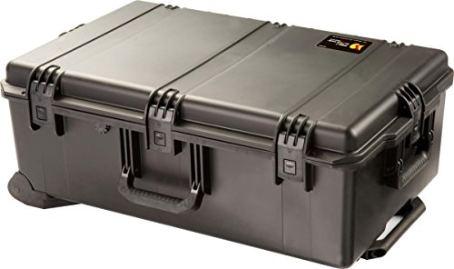 PELI Storm IM2950 Professioneller Transportkoffer für AV Broadcast Ausrüstung, Wasserdicht, 90L Volumen, Mit Schaumstoffeinlage (Anpassbar), Schwarz von Peli