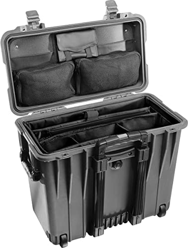 Peli 1440 Schutzkoffer Top Load mit anpassbarem gepolsterten Einteilunssystem und Deckeleinteiler, IP67 Wasserdicht, 34L Volumen, Farbe: Schwarz Peli 1440 Schutzkoffer Top Load mit anpassbarem gepolsterten Einteilunssystem und Deckeleinteiler, IP67 Wasserdicht, 34L Volumen, Farbe: Schwarz von PELI