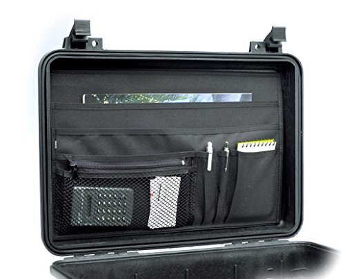 PELI 1509 Deckeleinteilungssystem, Original Peli Protector Case Zubehör, Kompatibel mit: Peli 1500, 0340 Cube Case, Schwarz von PELI
