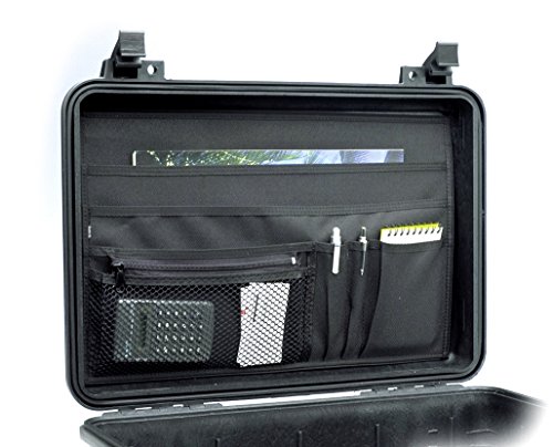 Peli 1509 Deckeleinteilungssystem, Original Peli Protector Case Zubehör, Kompatibel mit: Peli 1500 (separat erhältlich), Farbe: Schwarz von PELI