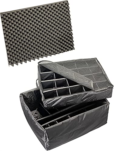 Peli 1695 Set gepolsterte Trennwände, Original Peli Protector Case Zubehör, Kompatibel mit: Peli 1690, Farbe: Schwarz/Gelb Peli 1695 Set gepolsterte Trennwände, Original Peli Protector Case Zubehör, Kompatibel mit: Peli 1690, Farbe: Schwarz/Gelb von PELI