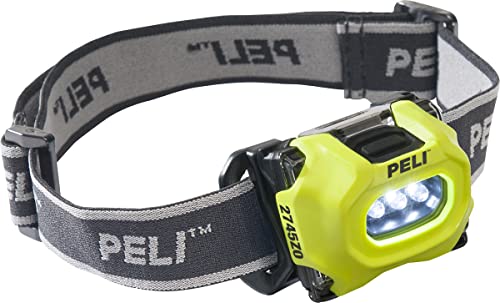 Peli 2745Z0: ATEX Zone 0 Ex-Schutz LED-Stirnlampe, Premium-Stirnlampe, hohe Qualität für Industrie, Handwerker, Feuerwehr, IP54 staub- und spritzwassergeschützt, 40h Brenndauer, Farbe: Gelb Peli 2745Z0: ATEX Zone 0 Ex-Schutz LED-Stirnlampe, Premium-Stirnlampe, hohe Qualität für Industrie, Handwerker, Feuerwehr, IP54 staub- und spritzwassergeschützt, 40h Brenndauer, Farbe: Gelb von PELI