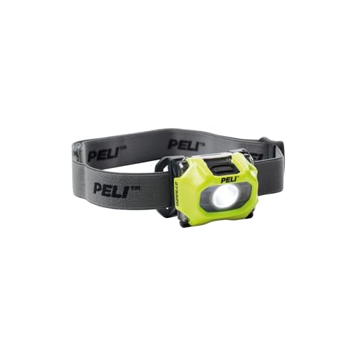 Peli 2755Z0: ATEX Zone 0 Ex-Schutz LED-Stirnlampe, Premium-Stirnlampe, Hohe Qualität für Industrie, Handwerker, Feuerwehr, IP54 staub- und spritzwassergeschützt, 115 Lumen, Farbe: Gelb Peli 2755Z0: ATEX Zone 0 Ex-Schutz LED-Stirnlampe, Premium-Stirnlampe, Hohe Qualität für Industrie, Handwerker, Feuerwehr, IP54 staub- und spritzwassergeschützt, 115 Lumen, Farbe: Gelb von PELI