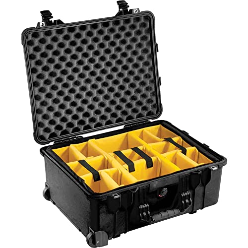 Peli Protector 1564 schwarz mit Trennwand-Set von PELI
