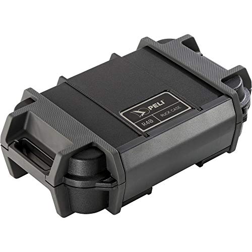 Peli R40 Ruck Schutzbehälter, Schlagfester Schutz für kleine Werkzeuge und Elektronik bei Outdooraktivitäten, IP68 Wasserdicht und staubdicht, 1,12L Fassungsvermögen, Farbe: Schwarz Peli R40 Ruck Schutzbehälter, Schlagfester Schutz für kleine Werkzeuge und Elektronik bei Outdooraktivitäten, IP68 Wasserdicht und staubdicht, 1,12L Fassungsvermögen, Farbe: Schwarz von PELI