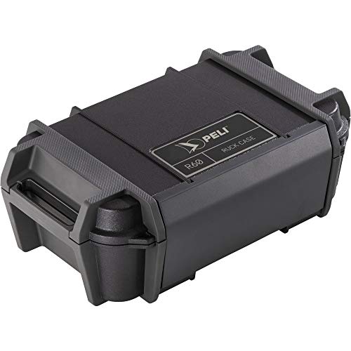Peli R60 Ruck Schutzbehälter, wasserdichte Aufbewahrungslösung für kleine elektr. Geräte und Werkzeuge bei Outdoor-Abenteuern, IP68 Wasserdicht und staubdicht, 2,32L Fassungsvermögen, Schwarz Peli R60 Ruck Schutzbehälter, wasserdichte Aufbewahrungslösung für kleine elektr. Geräte und Werkzeuge bei Outdoor-Abenteuern, IP68 Wasserdicht und staubdicht, 2,32L Fassungsvermögen, Schwarz von PELI