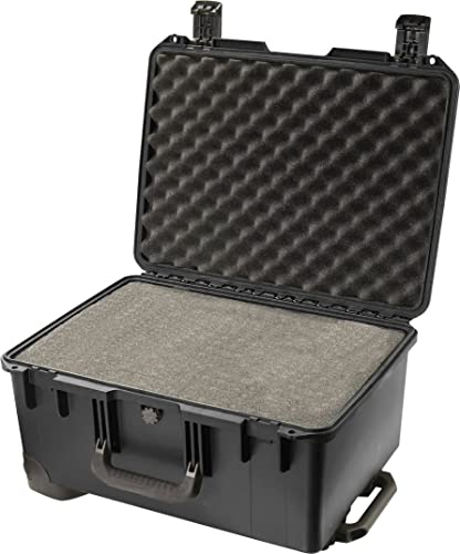 PELI Storm IM2620 Ultra Robuster Reisekoffer für Outdoorequipment, Wasser- und Staubdicht, 46L Volumen, Schaumstoffeinlage (Anpassbar), Schwarz von PELI