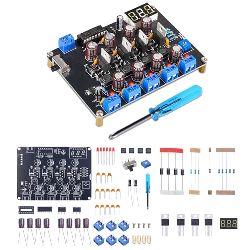 PEMENOL DIY löt bausatz Steckbrett Netzteil Praktisches Lötkit Einstellbare Spannungsausgabe Spannungsreglermodul Elektronik Bausatz für Experimente & Tests PEMENOL DIY löt bausatz Steckbrett Netzteil Praktisches Lötkit Einstellbare Spannungsausgabe Spannungsreglermodul Elektronik Bausatz für Experimente & Tests von PEMENOL