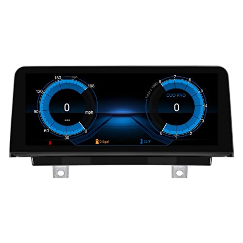 PEMP Für BMW F30 NBT EVO Android 10 10,2 Zoll 1920 x 720 Bildschirm, Qualcomm 8core 4G+64GB CarPlay Android Auto Monitor, für BMW 3er Serie (2017-2019) NBT EVO ID6 von PEMP