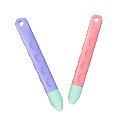 2 Stück Tablet Stift für Kinder, Kinderfreundliche Stylus Stifte für Touchscreens, Tablet Eingabestift,Touchscreen Touch Stift,Weich Silikon Kinder Tablet Stift für Handys Tablets Kinder Smartwatch von PENCHUAN