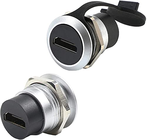 PENGLIN 2 STÜCK HDMI-Kabel Einbaubuchse, Weiblich auf Weiblich 4K-Adapter, HDMI-Durchgangsdose 4K 30hz 3D and HDR PENGLIN 2 STÜCK HDMI-Kabel Einbaubuchse, Weiblich auf Weiblich 4K-Adapter, HDMI-Durchgangsdose 4K 30hz 3D and HDR von PENGLIN