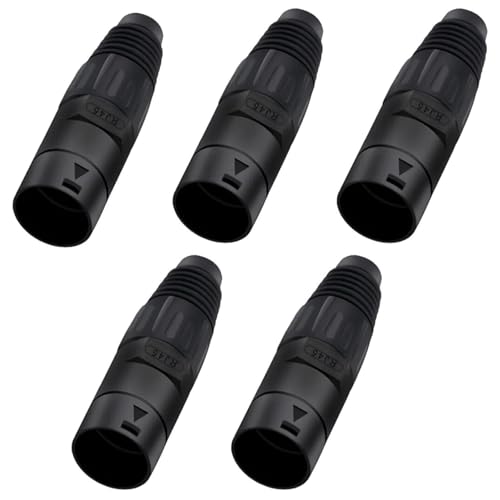PENGLIN 5 Stück RJ45 Ethernet Einbaubuchse IP67 Wasserdicht Netzwerkdose,Outdoor Durchführung Netzwerk Buchse,RJ45 8P8C CAT5/6/5e Ethernet LAN Anschluss Adapter PENGLIN 5 Stück RJ45 Ethernet Einbaubuchse IP67 Wasserdicht Netzwerkdose,Outdoor Durchführung Netzwerk Buchse,RJ45 8P8C CAT5/6/5e Ethernet LAN Anschluss Adapter von PENGLIN