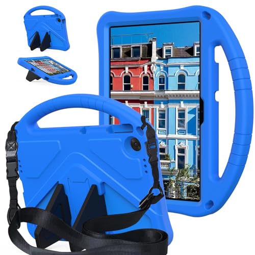 Tablet-Taschen-Hülle Kompatibel mit Lenovo Tab TB-311/WIFI 10.1 (2025) Hülle, Kinderhülle, leichte Tablet-Abdeckung aus EVA, stoßfester Griff und Ständer for Kinder, tragbare Schutzhülle Schutzhülle f von PENGLIPING