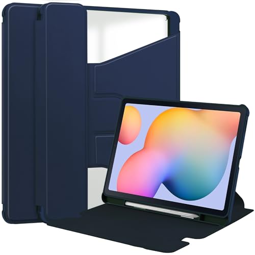 Tablet-Taschen-Hülle Kompatibel mit Samsung Galaxy TAB S6 Lite 2024 SM-P620/P625/P627 Hülle, 360° drehbarer Ständer Folio Flip Smart Tablet Cover Auto Sleep/Wake Tablet Hülle Tab S6 Lite SM P610/PP630 von PENGLIPING