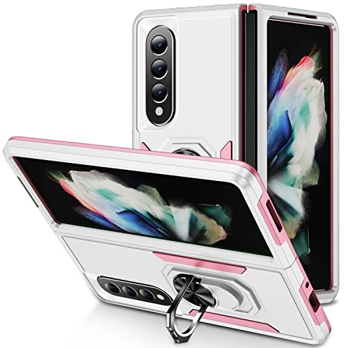 Handyschale Kompatibel für Samsung Galaxy Z Fold4 / Galaxy Z Fold 4 5G Hülle, Militär 2 in 1 Schutzhülle Strapazierfähig, stoßfeste Hülle mit Magnethalterung Hülle Handyschale Kompatibel für Samsung Galaxy Z Fold4 / Galaxy Z Fold 4 5G Hülle, Militär 2 in 1 Schutzhülle Strapazierfähig, stoßfeste Hülle mit Magnethalterung Hülle von PENGPING