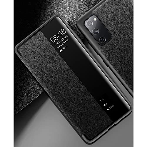 Klapphülle kompatibel mit Samsung Galaxy S20 FE Hülle klares Sichtfenster, magnetische, schlanke Klapphülle Fallschutz stoßfest Schutzhülle für Samsung Galaxy S20 FE Handyhülle (Farbe Klapphülle kompatibel mit Samsung Galaxy S20 FE Hülle klares Sichtfenster, magnetische, schlanke Klapphülle Fallschutz stoßfest Schutzhülle für Samsung Galaxy S20 FE Handyhülle (Farbe von PENGPING