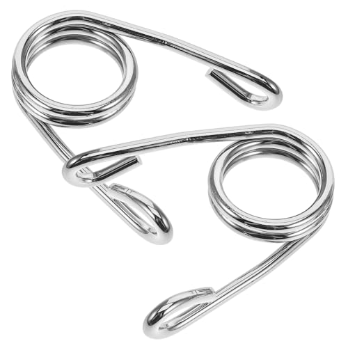 PENIKOKO 1 Paar Frühlings -einzelsitzzubehör Motorradzubehör Befestigungsfedern Für Motorradsattelsitze Universal- Solo-sitzfedern Montage Mit Silver Zinklegierung von PENIKOKO