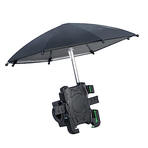 PENIKOKO 1Satz Fahrrad Handyhalterung mit Wasserdichtem Schirm Stabiler Lenker Handyhalter für Motorräder und Fahrräder für Navigation und Freisprechen von PENIKOKO