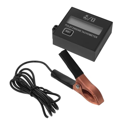 PENIKOKO Instrument der digitalen Geschwindigkeitsmessung Werkzeug tragbar Tester Drehzahlmesser klein Tachometer für Rasenmäher Geschwindigkeitsmesser Tachometer-Handgerät Abs Schwarz PENIKOKO Instrument der digitalen Geschwindigkeitsmessung Werkzeug tragbar Tester Drehzahlmesser klein Tachometer für Rasenmäher Geschwindigkeitsmesser Tachometer-Handgerät Abs Schwarz von PENIKOKO