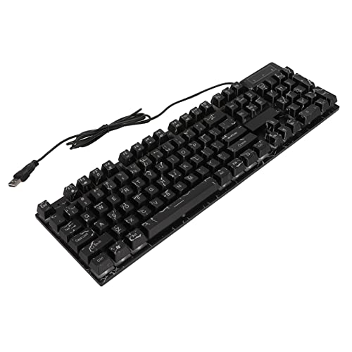 Mechanische Tastatur, Farbe der Computerspieltastatur, mechanisch, kabelgebunden, langlebig von PENO