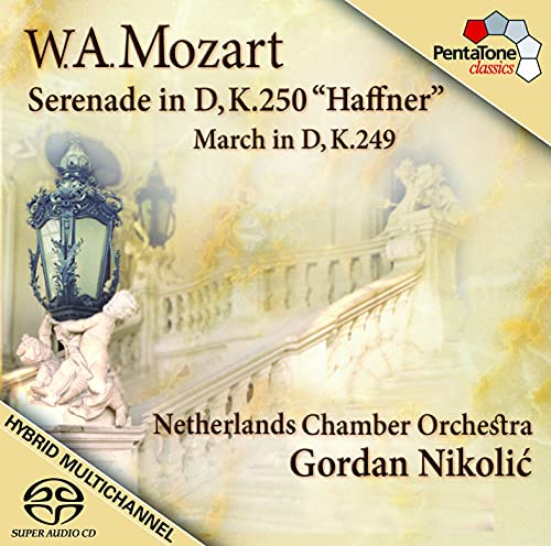 Haffner-Serenade KV 250/Marsch in d-Dur KV 24 von PENTATONE