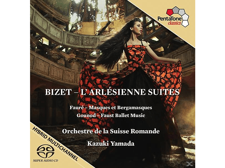 Kuzukiu Yamada (di Orchestre De La Suisse Romande, Yamada/Orchestre de la Romande - L'Arlésienne/Masques et Bergamasques (SACD Hybrid) von PENTATONE