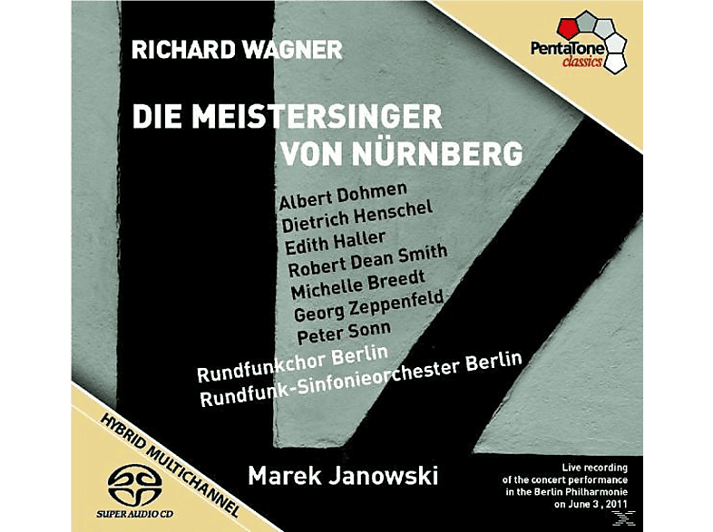 VARIOUS - Die Meistersinger Von Nürnberg [Box-set, Hybrid Sacd] (SACD Hybrid) von PENTATONE