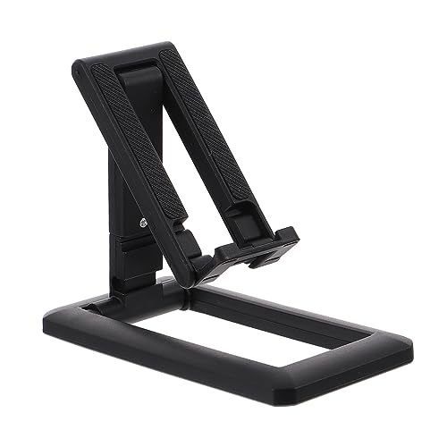 PEPLAYTAL 1 Stück Klappbarer Handyständer Tablet-Halter handyständer für den Schreibtisch klappbare handyhalterung Faltbare handyhalterung Desktop-Telefonständer Tablet-Ständer Plastik Black PEPLAYTAL 1 Stück Klappbarer Handyständer Tablet-Halter handyständer für den Schreibtisch klappbare handyhalterung Faltbare handyhalterung Desktop-Telefonständer Tablet-Ständer Plastik Black von PEPLAYTAL