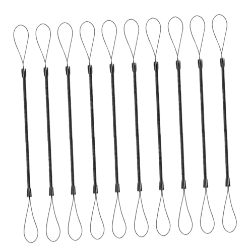 PEPLAYTAL 17cm Federseil-Lanyard 10 Stück Stift-Dropping-Stylus-Kabel-lanyards Für Schlüsselanhänger-Telefon PEPLAYTAL 17cm Federseil-Lanyard 10 Stück Stift-Dropping-Stylus-Kabel-lanyards Für Schlüsselanhänger-Telefon von PEPLAYTAL